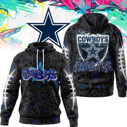 LIMITED EDITION - NEW CUSTOMIZED NFL21 DCB DALLAS COWBOYS UNISEX T-SHIRT, POLO, HOODIE & JACKETS