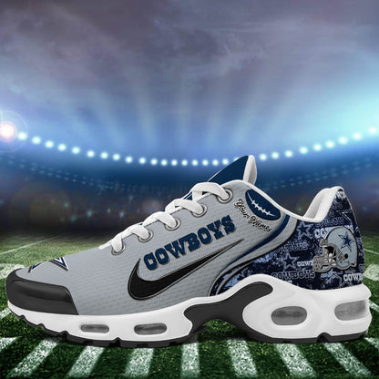 LIMITED EDITION - NEW CUSTOMIZED NFL21 DCB DALLAS COWBOYS UNISEX AIR MAX PLUS SNEAKERS