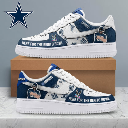 LIMITED EDITION - NEW CUSTOMIZED NFL21 DCB DALLAS COWBOYS SUPER BOWL HALFTIME SHOW AF1 SHOES