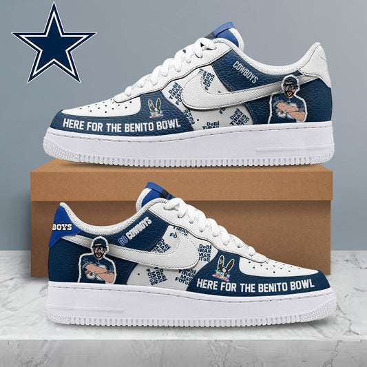 LIMITED EDITION - NEW CUSTOMIZED NFL21 DCB DALLAS COWBOYS SUPER BOWL HALFTIME SHOW AF1 SHOES
