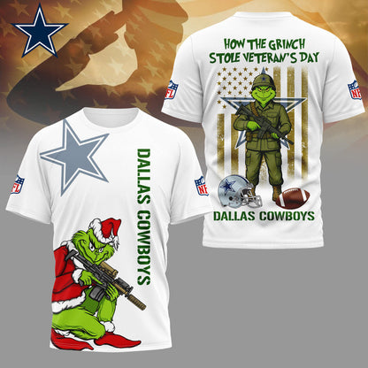LIMITED EDITION - NEW CUSTOMIZED NFL21 DCB DALLAS COWBOYS 3D SHIRT