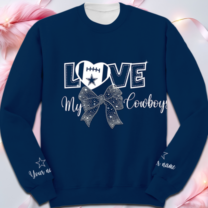 LIMITED EDITION - NEW CUSTOMIZED NFL21 DCB DALLAS COWBOYS UNISEX T-SHIRT, POLO, HOODIE & JACKETS
