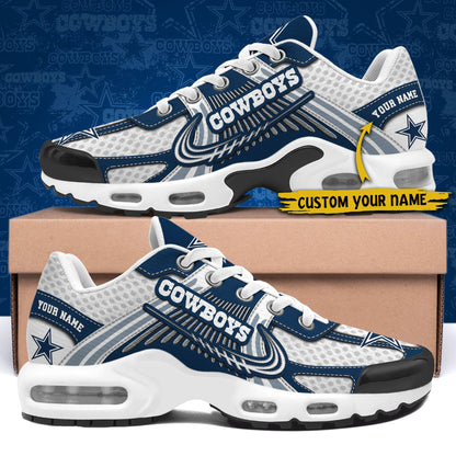 LIMITED EDITION - NEW CUSTOMIZED NFL21 DCB DALLAS COWBOYS UNISEX AIR MAX PLUS SNEAKERS