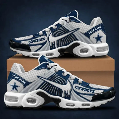 LIMITED EDITION - NEW CUSTOMIZED NFL21 DCB DALLAS COWBOYS UNISEX AIR MAX PLUS SNEAKERS