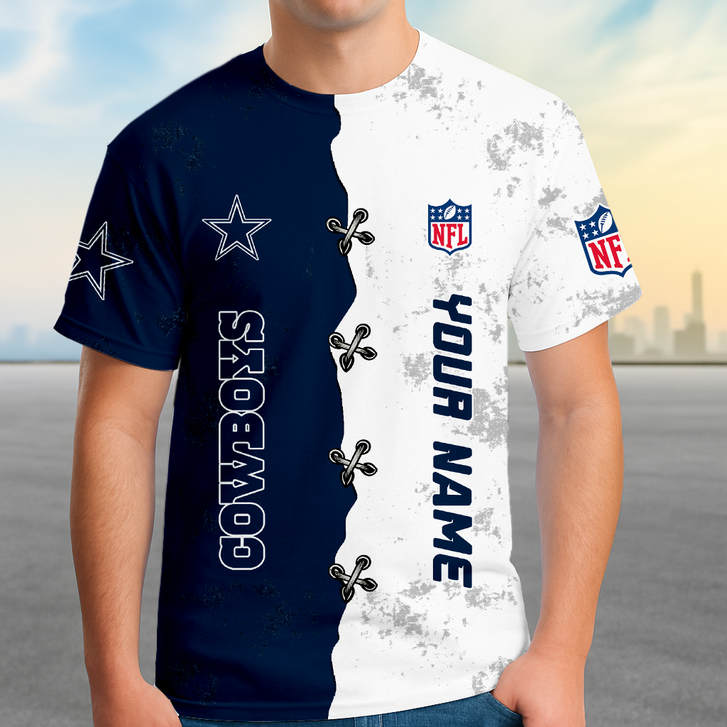 LIMITED EDITION - NEW CUSTOMIZED NFL21 DCB DALLAS COWBOYS UNISEX T-SHIRT, POLO, HOODIE & JACKETS