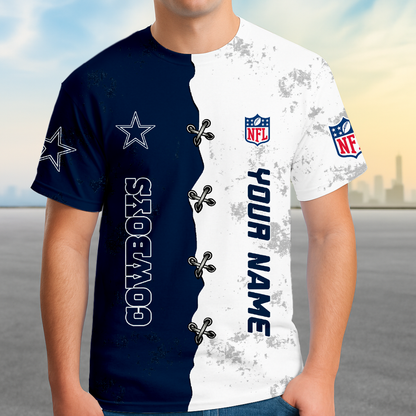 LIMITED EDITION - NEW CUSTOMIZED NFL21 DCB DALLAS COWBOYS UNISEX T-SHIRT, POLO, HOODIE & JACKETS