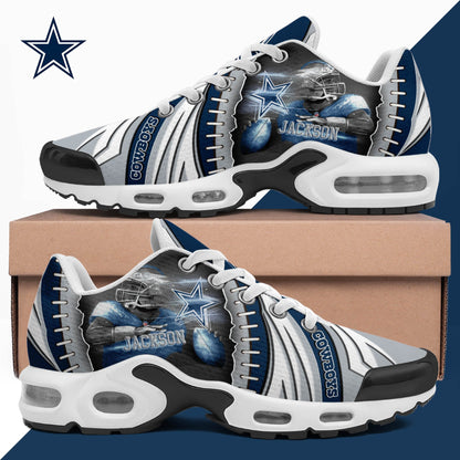 LIMITED EDITION - NEW CUSTOMIZED NFL21 DCB DALLAS COWBOYS UNISEX AIR MAX PLUS SNEAKERS