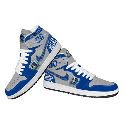 [HOT DEAL] NEW CUSTOMIZED NBA18 DMA DALLAS MAVERICKS AIR JORDAN SNEAKERS