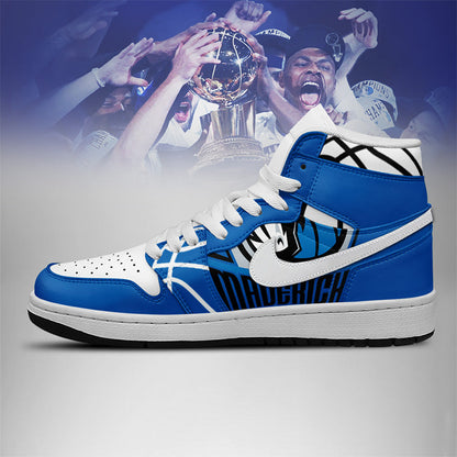 [HOT DEAL] NEW CUSTOMIZED NBA18 DMA DALLAS MAVERICKS AIR JORDAN SNEAKERS
