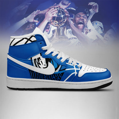 [HOT DEAL] NEW CUSTOMIZED NBA18 DMA DALLAS MAVERICKS AIR JORDAN SNEAKERS