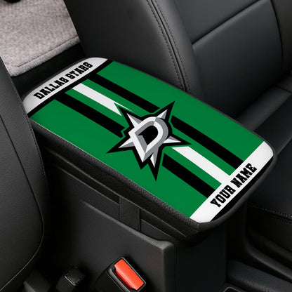 LIMITED EDITION - NEW CUSTOMIZED NHL15 DLS DALLAS STARS CAR ARMREST PAD COVER