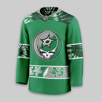 [SUPER SALE] NEW CUSTOMIZED NHL15 DLS DALLAS STARS UNISEX HOCKEY JERSEY