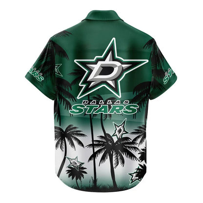 LIMITED EDITION - NEW CUSTOMIZED NHL15 DLS DALLAS STARS UNISEX HAWAIIAN SHIRT & SHORTS SET