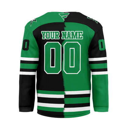 [SUPER SALE] NEW CUSTOMIZED NHL15 DLS DALLAS STARS UNISEX HOCKEY JERSEY