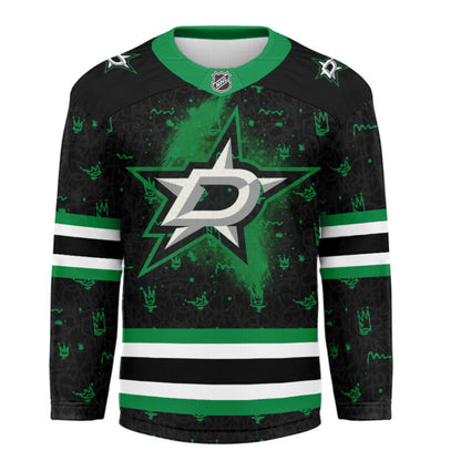 LIMITED EDITION - NEW CUSTOMIZED NHL15 DL STARS UNISEX HOCKEY JERSEY