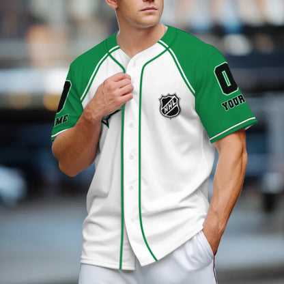 LIMITED EDITION - NEW CUSTOMIZED NHL15 DLS DALLAS STARS BASEBALL JERSEY