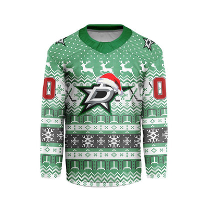 LIMITED EDITION - NEW CUSTOMIZED NHL15 DLS DALLAS STARS LONG SLEEVED T-SHIRT
