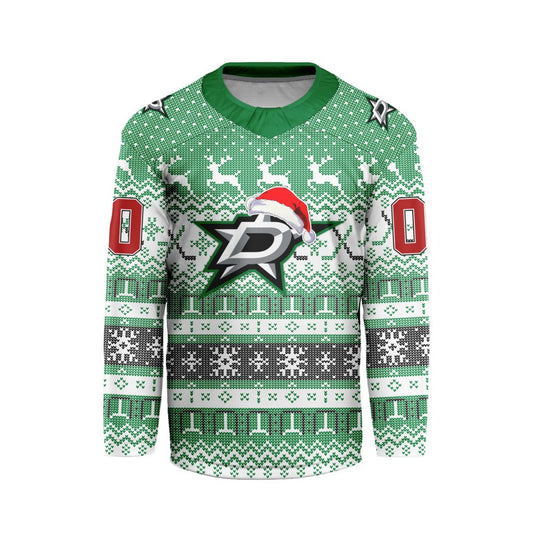 LIMITED EDITION - NEW CUSTOMIZED NHL15 DLS DALLAS STARS LONG SLEEVED T-SHIRT