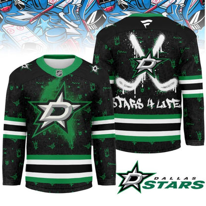 LIMITED EDITION - NEW CUSTOMIZED NHL15 DL STARS UNISEX HOCKEY JERSEY
