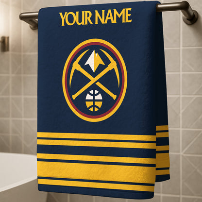The Nuggets NBA Personalized Beach & Bath Towel