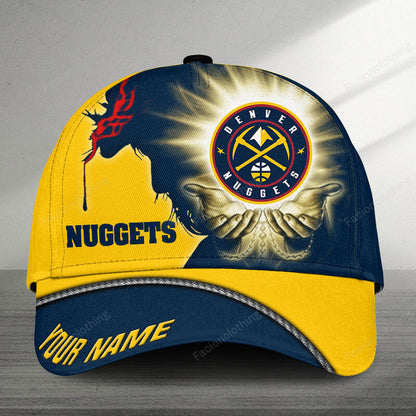LIMITED EDITION - NEW CUSTOMIZED NBA08 DNU DENVER NUGGETS CLASSIC CAP