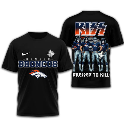 LIMITED EDITION - NEW CUSTOMIZED NFL13 DVB DENVER BRONCOS T-SHIRT | MULTIPLE COLORS AVAILABLE