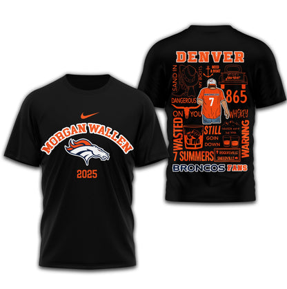 LIMITED EDITION - NEW CUSTOMIZED NFL13 DVB DENVER BRONCOS T-SHIRT | MULTIPLE COLORS AVAILABLE