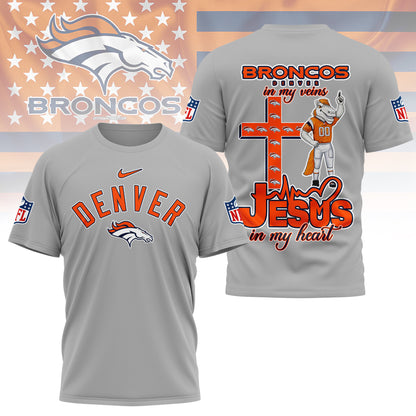 LIMITED EDITION - NEW CUSTOMIZED NFL13 DVB DENVER BRONCOS T-SHIRT | MULTIPLE COLORS AVAILABLE