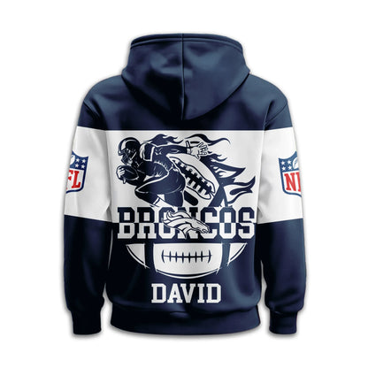 LIMITED EDITION - NEW CUSTOMIZED NFL13 DVB DENVER BRONCOS T-SHIRT, HOODIE, ZIP HOODIE