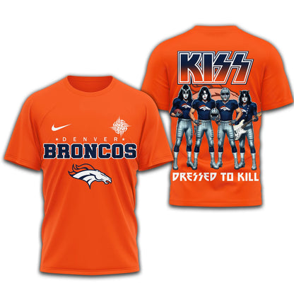 LIMITED EDITION - NEW CUSTOMIZED NFL13 DVB DENVER BRONCOS T-SHIRT | MULTIPLE COLORS AVAILABLE