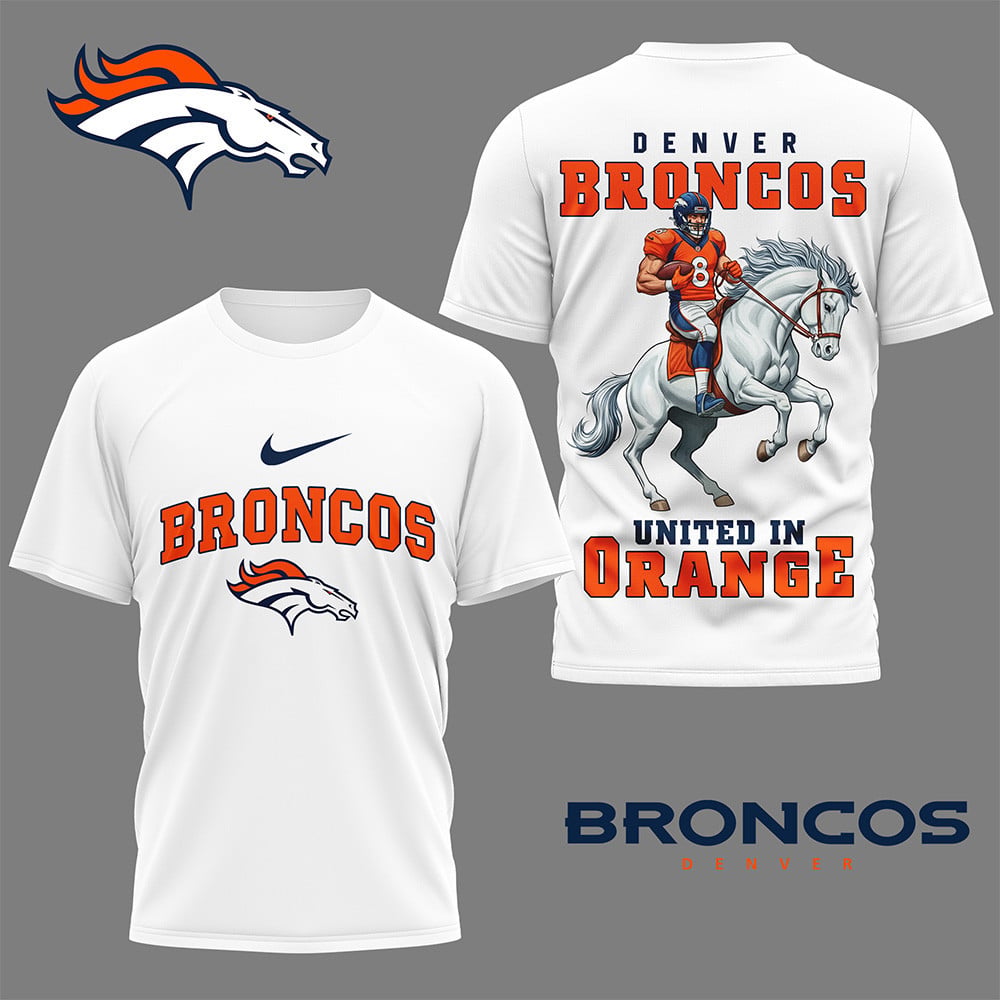 LIMITED EDITION - NEW CUSTOMIZED NFL13 DVB DENVER BRONCOS NATION GEAR 3D SHIRT