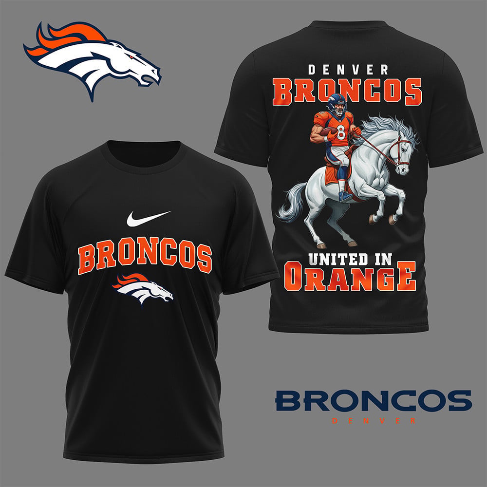 LIMITED EDITION - NEW CUSTOMIZED NFL13 DVB DENVER BRONCOS NATION GEAR 3D SHIRT