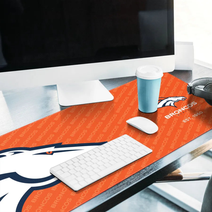 LIMITED EDITION - NEW CUSTOMIZED NFL13 DVB DENVER BRONCOS MOUSE MAT