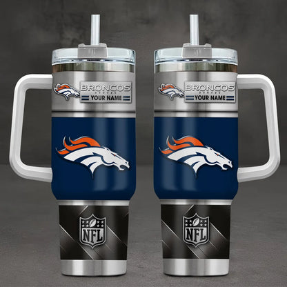 LIMITED EDITION - NEW CUSTOMIZED NFL13 DVB DENVER BRONCOS TUMBLER CUP