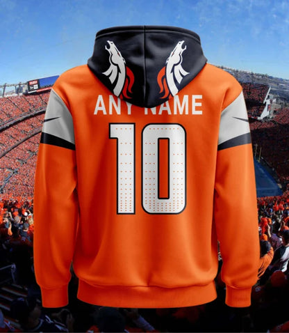 LIMITED EDITION - NEW CUSTOMIZED NFL13 DVB DENVER BRONCOS UNISEX T-SHIRT, POLO, HOODIE & JACKETS