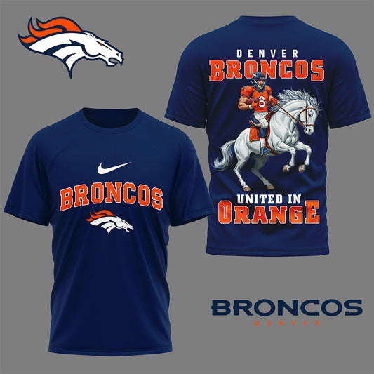 LIMITED EDITION - NEW CUSTOMIZED NFL13 DVB DENVER BRONCOS NATION GEAR 3D SHIRT