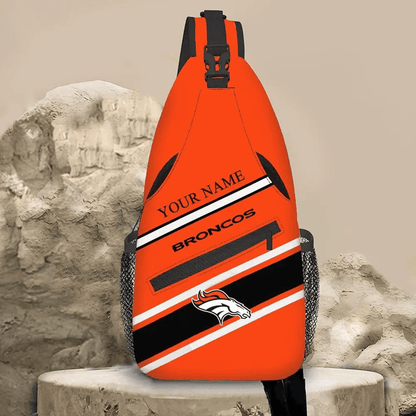 LIMITED EDITION - NEW CUSTOMIZED NFL13 DVB DENVER BRONCOS SLING BAG