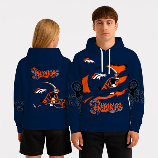 LIMITED EDITION - NEW CUSTOMIZED NFL13 DVB DENVER BRONCOS UNISEX T-SHIRT, POLO, HOODIE & JACKETS