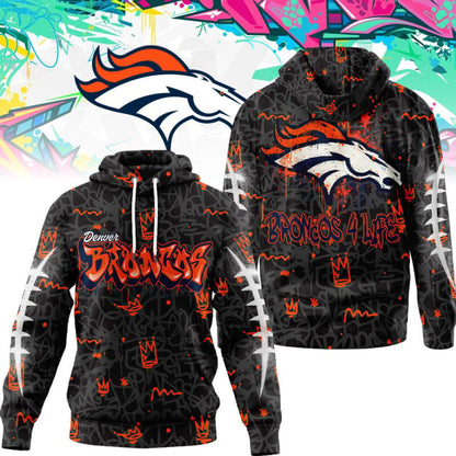 LIMITED EDITION - NEW CUSTOMIZED NFL13 DVB DENVER BRONCOS UNISEX T-SHIRT, POLO, HOODIE & JACKETS