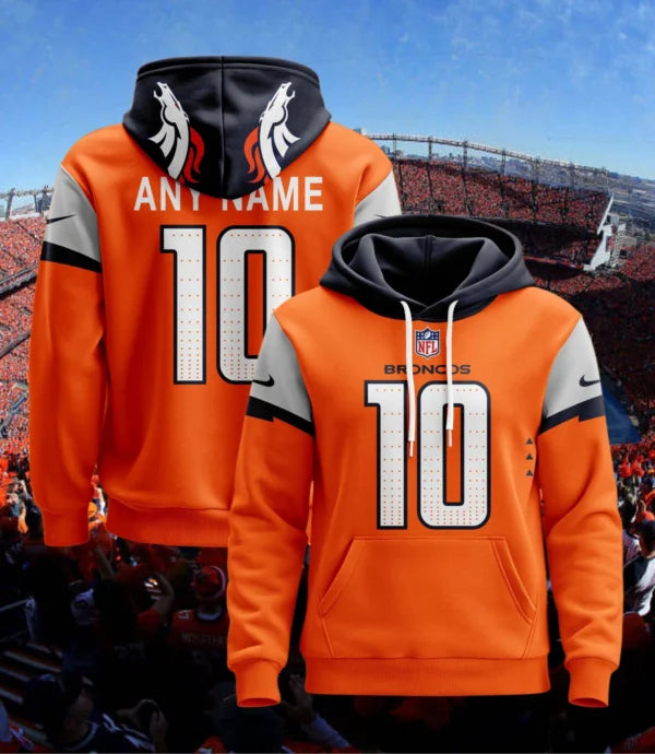 LIMITED EDITION - NEW CUSTOMIZED NFL13 DVB DENVER BRONCOS UNISEX T-SHIRT, POLO, HOODIE & JACKETS