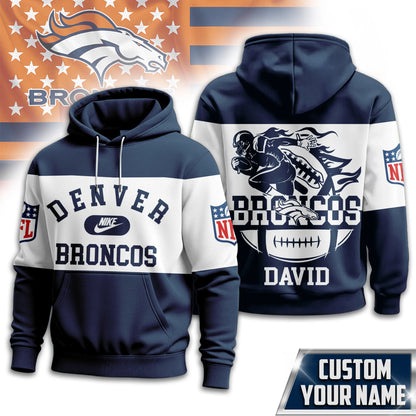 LIMITED EDITION - NEW CUSTOMIZED NFL13 DVB DENVER BRONCOS T-SHIRT, HOODIE, ZIP HOODIE