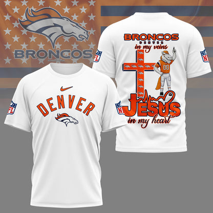 LIMITED EDITION - NEW CUSTOMIZED NFL13 DVB DENVER BRONCOS T-SHIRT | MULTIPLE COLORS AVAILABLE