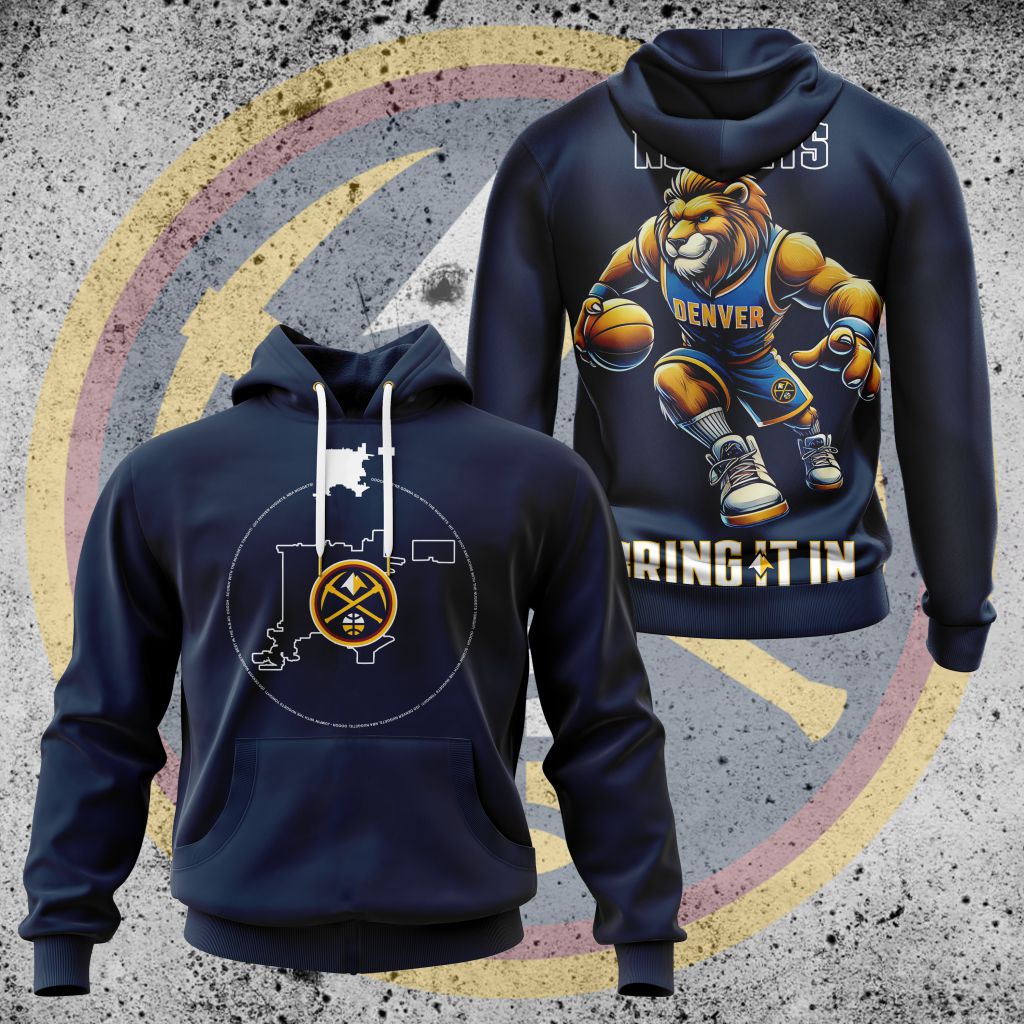 LIMITED EDITION - NEW CUSTOMIZED NBA08 DN DENVER NUGGETS UNISEX T-SHIRT, POLO, HOODIE & JACKETS
