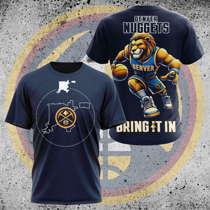 LIMITED EDITION - NEW CUSTOMIZED NBA08 DN DENVER NUGGETS UNISEX T-SHIRT, POLO, HOODIE & JACKETS