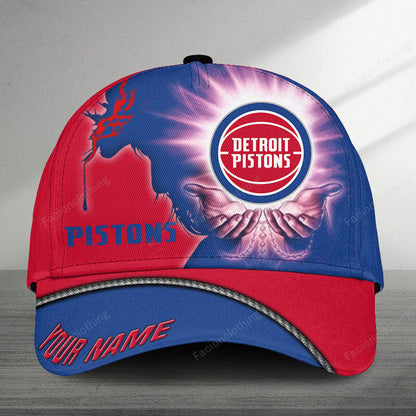 LIMITED EDITION - NEW CUSTOMIZED NBA14 DPI DETROIT PISTONS CLASSIC CAP