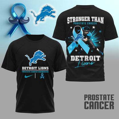LIMITED EDITION - NEW CUSTOMIZED NFL04 DTL DETROIT LIONS T-SHIRT