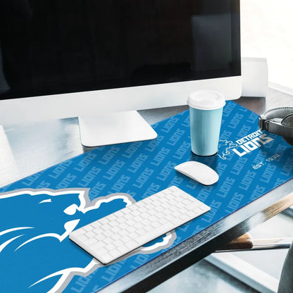LIMITED EDITION - NEW CUSTOMIZED NFL04 DTL DETROIT LIONS MOUSE MAT