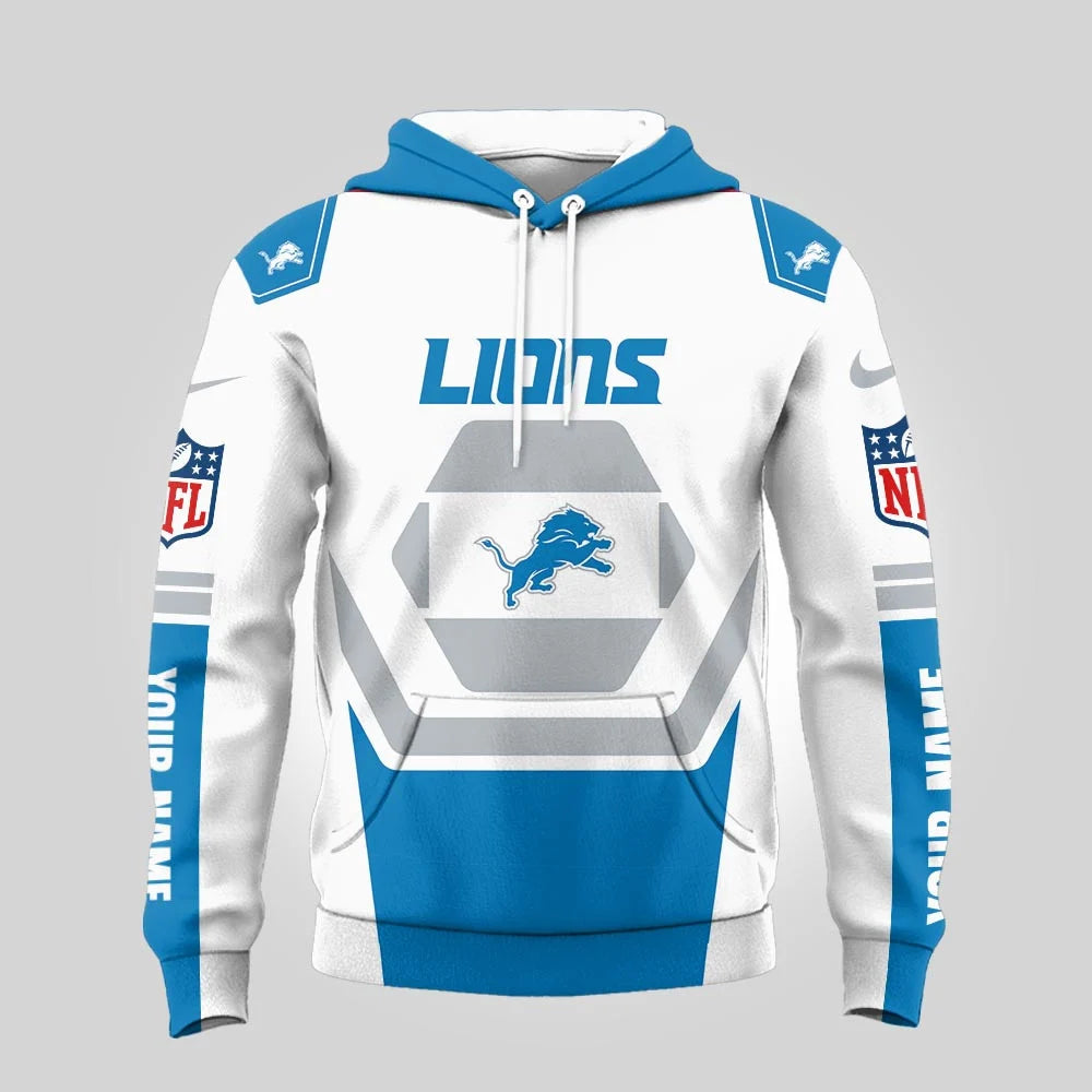 LIMITED EDITION - NEW CUSTOMIZED NFL04 DTL DETROIT LIONS UNISEX T-SHIRT, POLO, HOODIE & JACKETS