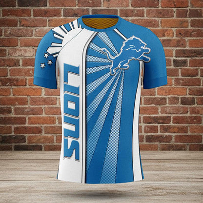 LIMITED EDITION - NEW CUSTOMIZED NFL04 DTL DETROIT LIONS UNISEX T-SHIRT, POLO, HOODIE & JACKETS