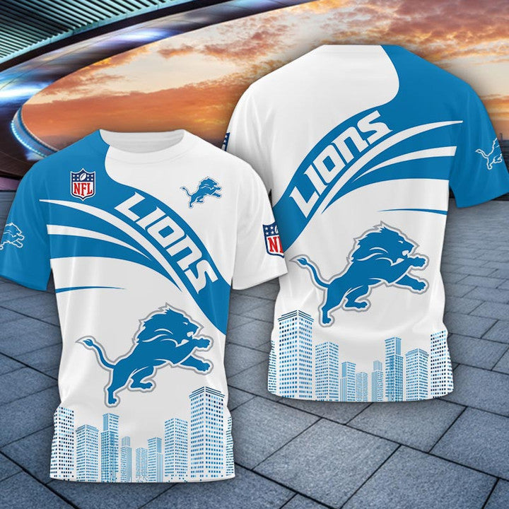 LIMITED EDITION - NEW CUSTOMIZED NFL04 DTL DETROIT LIONS UNISEX T-SHIRT, POLO, HOODIE & JACKETS